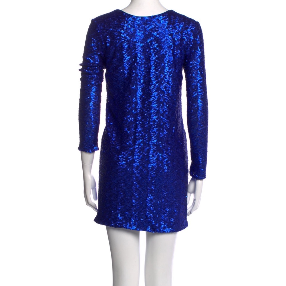 Blue Sequin JayGodfrey Mini Dress Size S